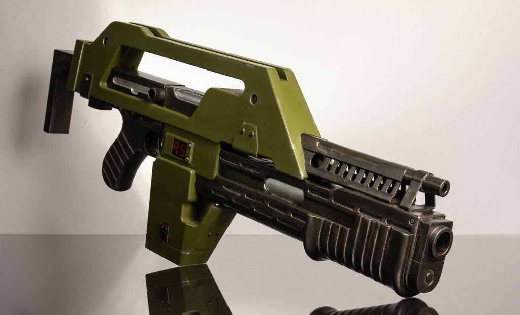 Aliens M41A Pulse Rifle, movie, Aliens, horror,space, sci-fy