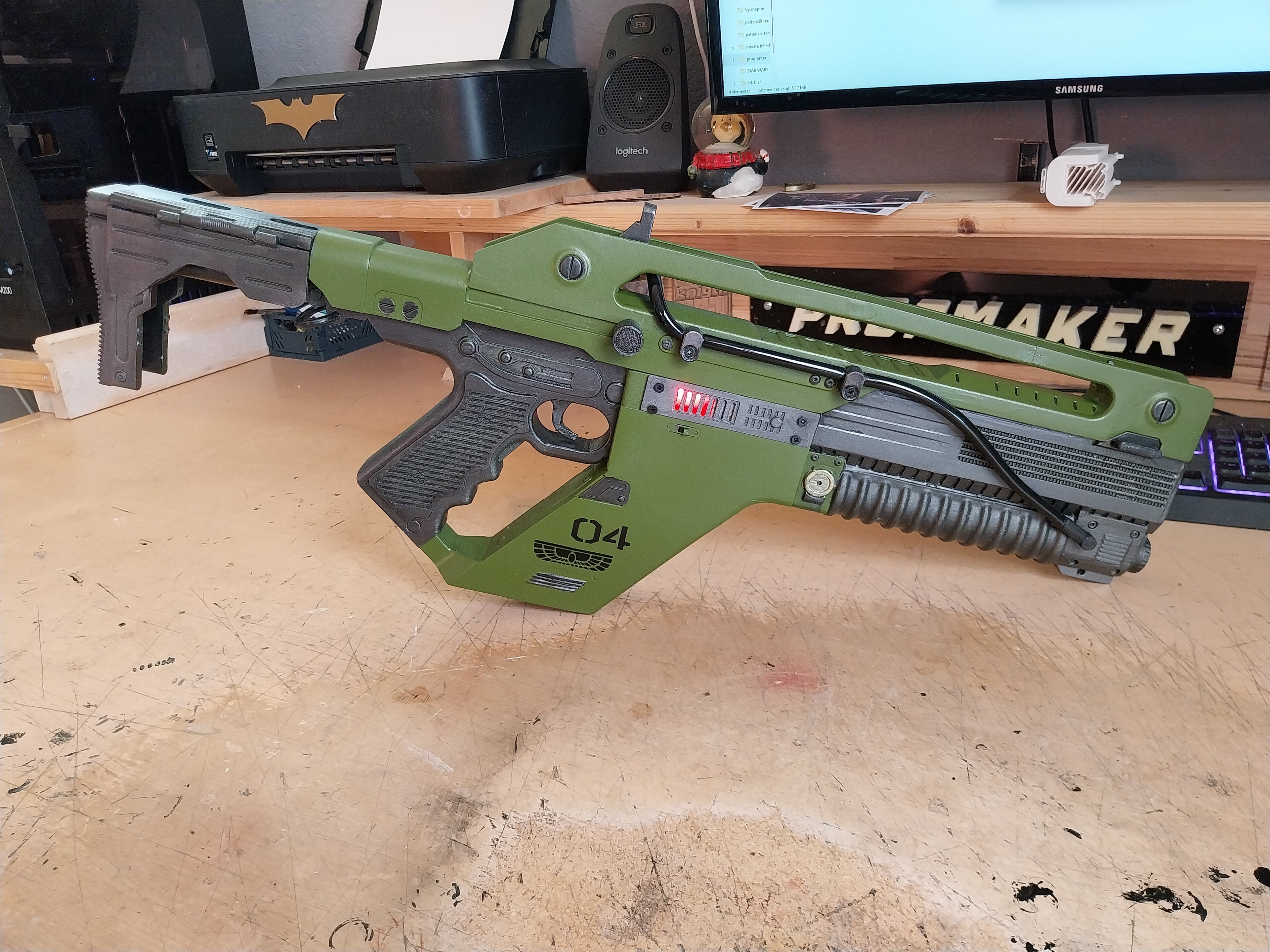Pulse Rifle F44 from 'Alien  Romulus'